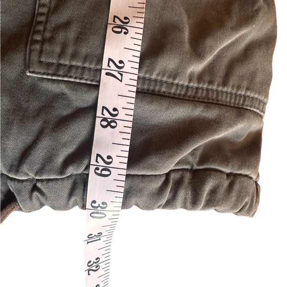 Banana Republic size small olive green hooded twill Adirondack barn jacket . - Picture 13 of 13